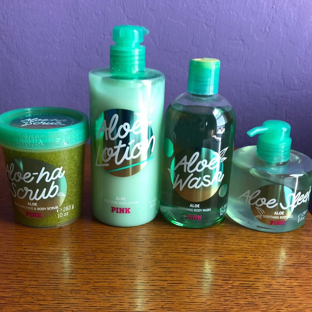 VS PINK Aloe Set NEW Rare